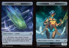 Lander (8) // Robot (10) Token